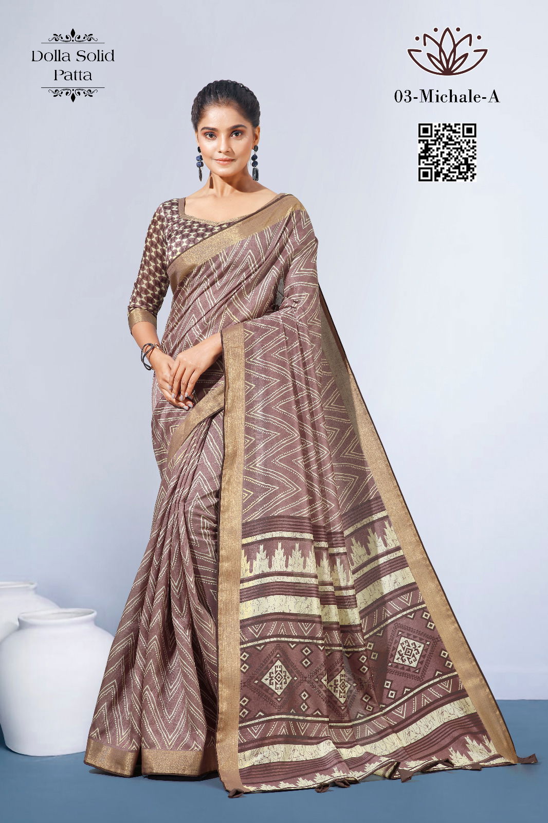 Michale 03 By Kalpatru Dola Solid Leheriya Printed Sarees Wholesale Shop In Surat